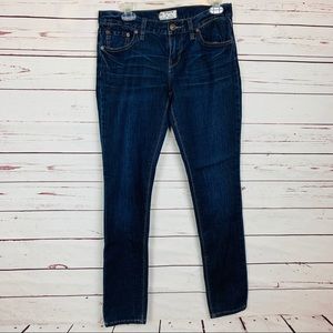 Free People dark skinny jeans